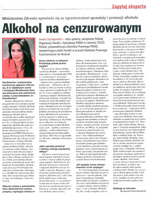 ograniczenie sprzedaży i promocji